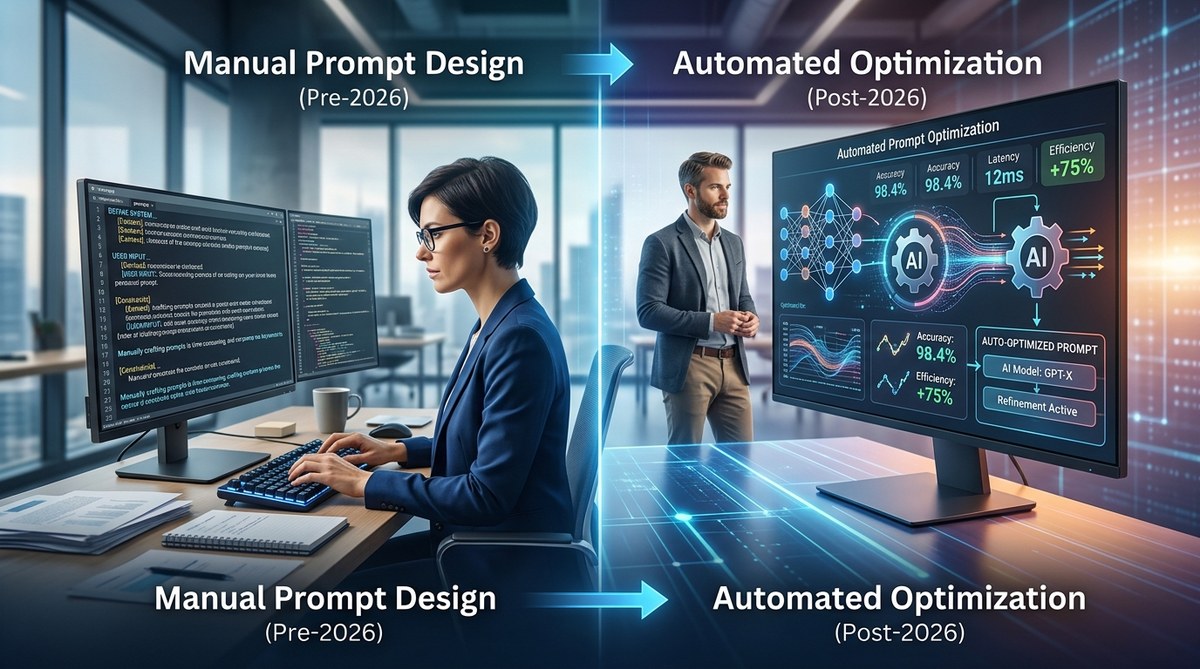 The Shift from Manual Prompt Design to Automated Optimization in 2026